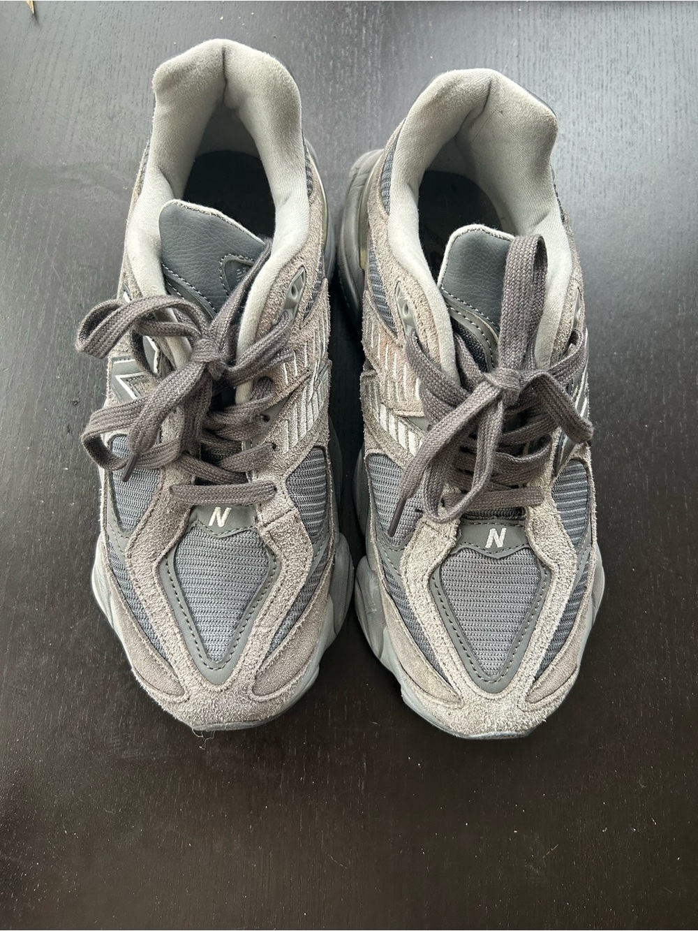 New Balance Gray Lace-Up Casual Sneakers